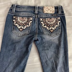MissMe Signature Boot Jeans sz 28